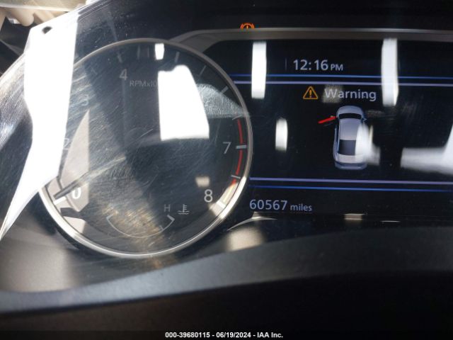 1N4BL4DW9MN383411 Nissan Altima Sv Intelligent Awd