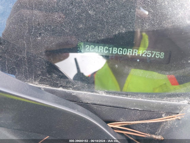 2C4RC1BG0RR125758 Chrysler Pacifica Touring L