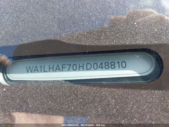 WA1LHAF70HD048810 Audi Q7 2.0t Premium