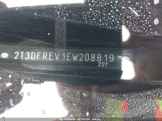 Toyota Rav4 Limited 2014 2T3DFREV1EW208819 Image 9