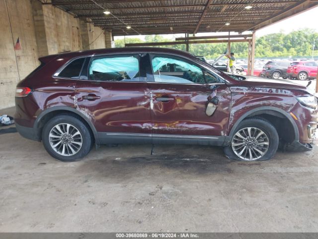 2LMPJ8K96KBL62759 Lincoln Nautilus Select