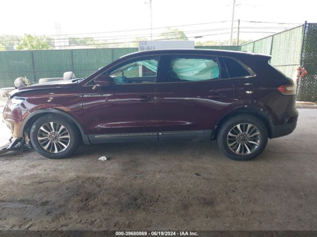 2LMPJ8K96KBL62759 Lincoln Nautilus Select
