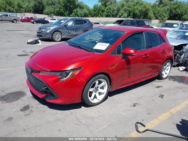 Toyota COROLLA SE 2019 JTNK4RBE8K3033500 Image 2