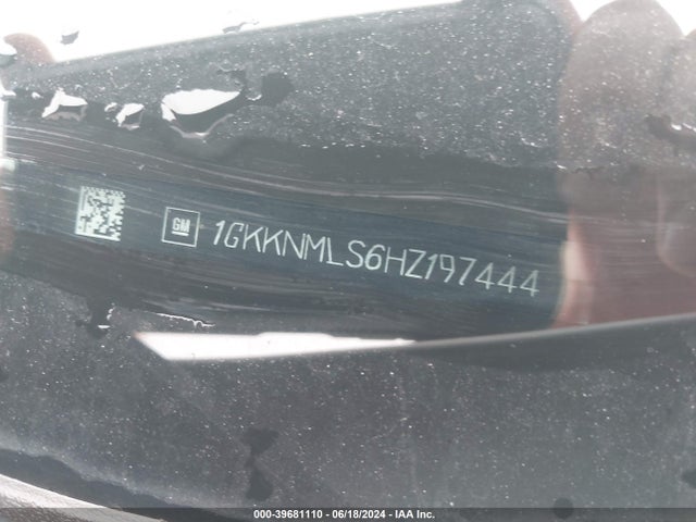 GMC Acadia Slt-1 2017 1GKKNMLS6HZ197444 Image 9