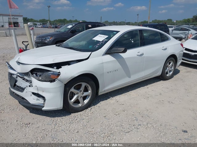 Auction sale of the 2018 Chevrolet Malibu 1ls, vin: 1G1ZB5ST7JF247514, lot number: 39681205