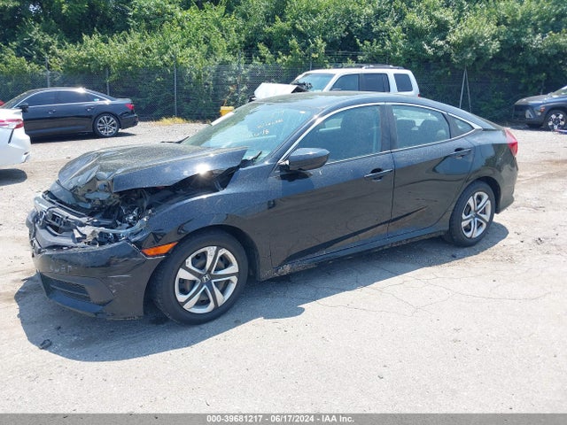 Honda Civic Lx 2017 2HGFC2F54HH543232 Image 2
