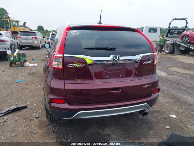 Honda Cr-v Touring 2016 5J6RM4H96GL007429 Image 16