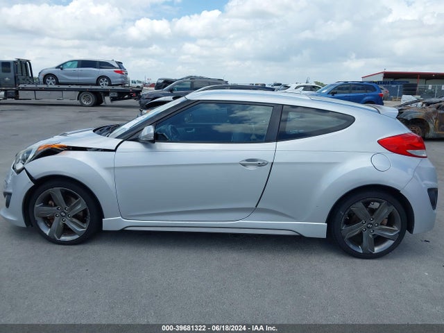 Hyundai Veloster Turbo W/black 2014 KMHTC6AE2EU206188 Image 14