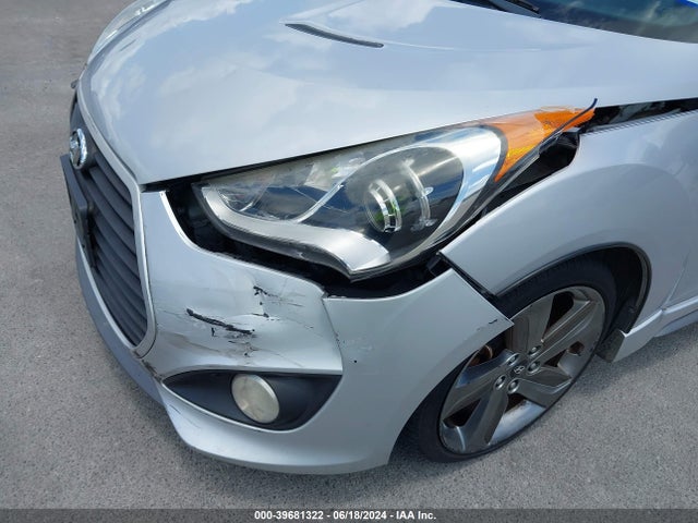 Hyundai Veloster Turbo W/black 2014 KMHTC6AE2EU206188 Image 20