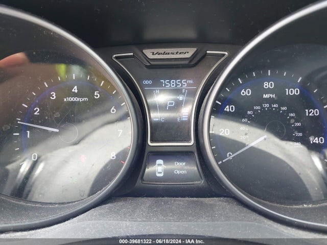 Hyundai Veloster Turbo W/black 2014 KMHTC6AE2EU206188 Image 7