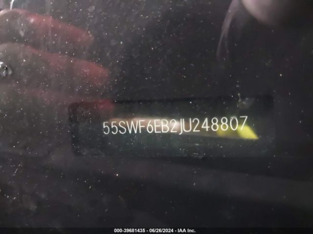 55SWF6EB2JU248807 Mercedes-Benz Amg C 43 4matic