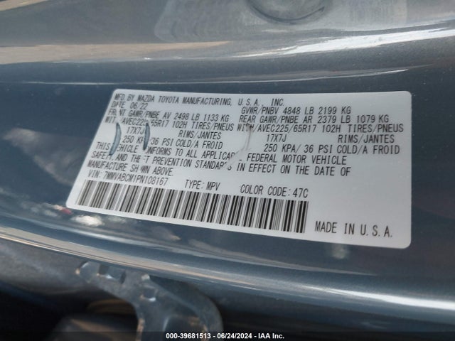 7MMVABCM1PN108167 Mazda Cx-50 2.5 S Preferred Plus