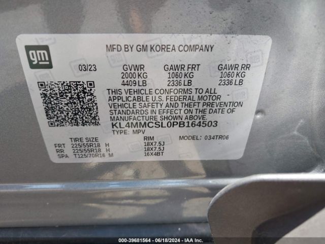 2023 BUICK ENCORE GX KL4MMCSL0PB164503 Photo 8
