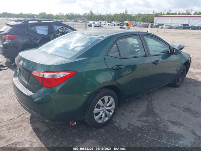 Toyota COROLLA LE 2016 2T1BURHE0GC626133 Image 4
