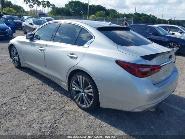 JN1EV7AP9LM203478 Infiniti Q50 LUXE