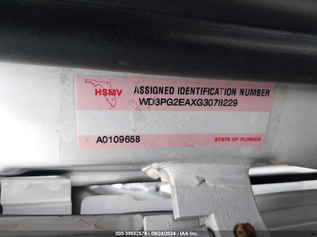 WD3PG2EAXG3078229 Mercedes-Benz Metris