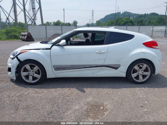 KMHTC6AD2EU184524 Hyundai Veloster Base W/black