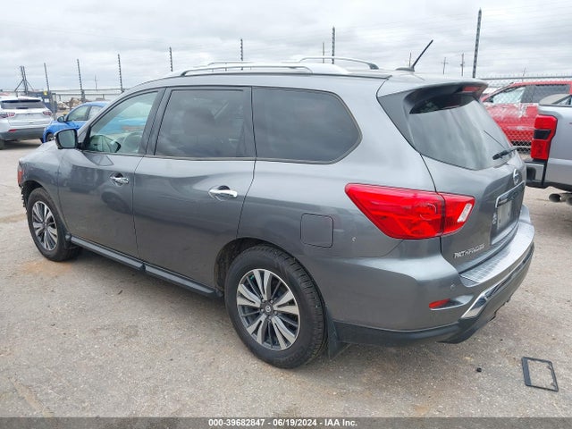 2017 Nissan Pathfinder Sl მანქანა იყიდება აუქციონზე, vin: 5N1DR2MN5HC677642, აუქციონის ნომერი: 39682847