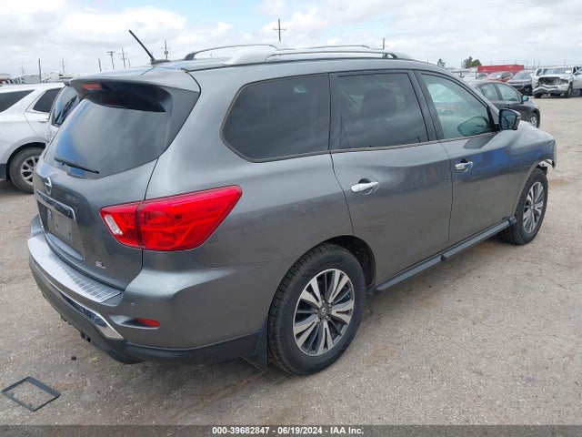 2017 Nissan Pathfinder Sl მანქანა იყიდება აუქციონზე, vin: 5N1DR2MN5HC677642, აუქციონის ნომერი: 39682847