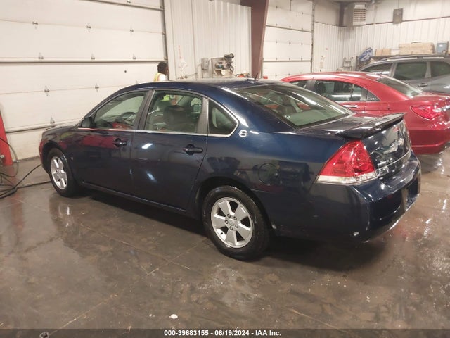 Продажа на аукционе авто 2008 Chevrolet Impala Lt, vin: 2G1WT58K081376128, номер лота: 39683155