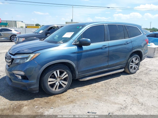 Honda Pilot Ex-l 2016 5FNYF6H56GB057559 Image 2