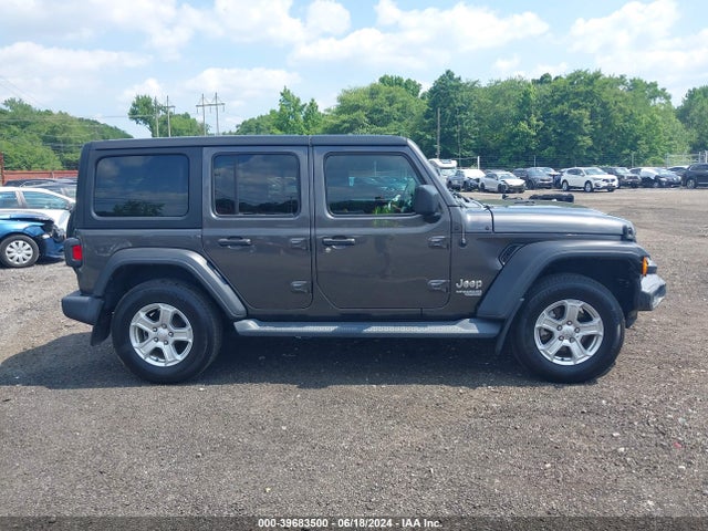 1C4HJXDG8KW653269 Jeep Wrangler Unlimited Sport S 4x4