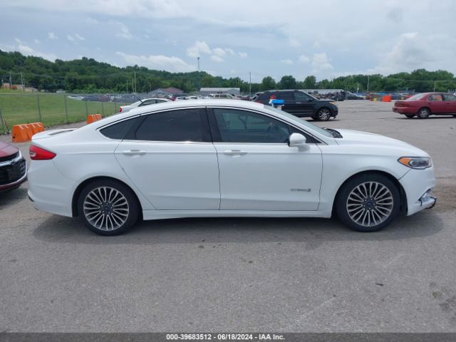 3FA6P0RU1HR359757 Ford Fusion Hybrid Titanium