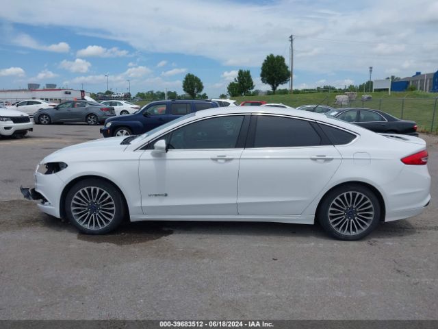 3FA6P0RU1HR359757 Ford Fusion Hybrid Titanium