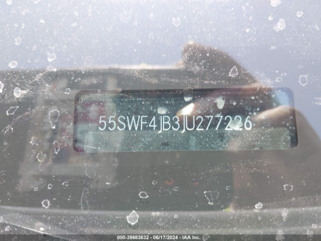 55SWF4JB3JU277226 Mercedes-Benz C 300