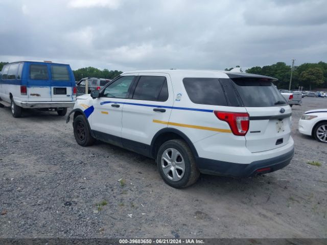 1FM5K8AR4HGB16182 Ford Utility Police Interceptor