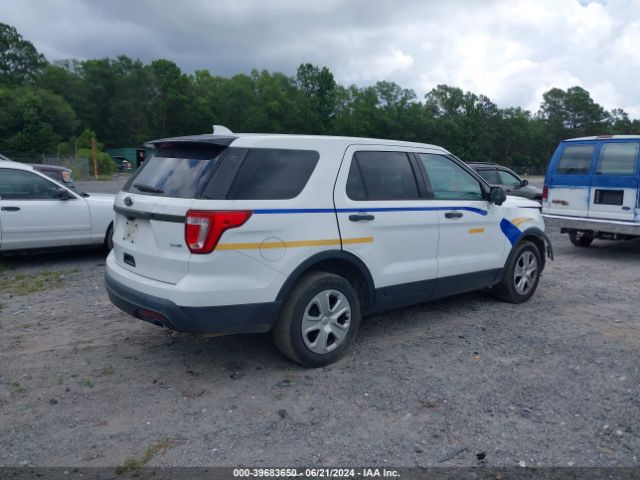 1FM5K8AR4HGB16182 Ford Utility Police Interceptor
