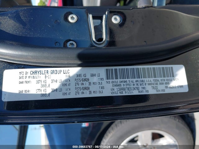 1C6RR6KT8ES134782 RAM 1500 Express