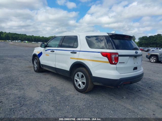 1FM5K8AR7GGB74365 Ford Utility Police Interceptor