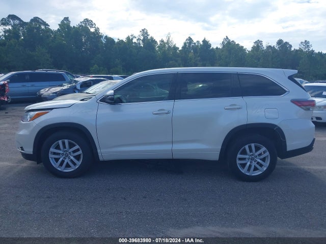 Toyota Highlander Le 2016 5TDZARFH2GS021803 Image 14
