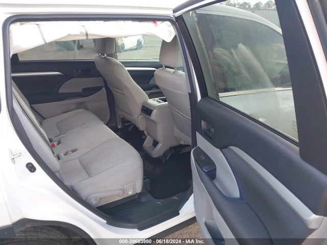Toyota Highlander Le 2016 5TDZARFH2GS021803 Image 8