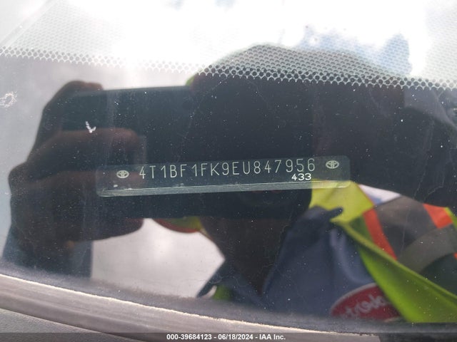 Toyota CAMRY SE 2014 4T1BF1FK9EU847956 Image 9