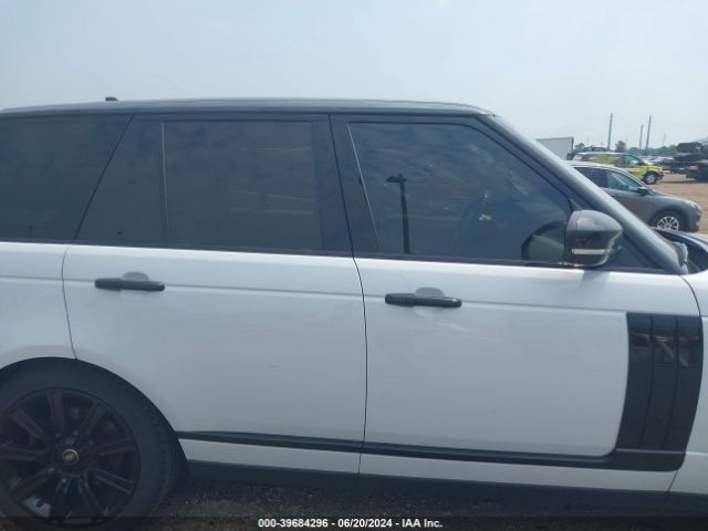 SALGS2KF1GA255274 Land Rover Range Rover 3.0l V6 Turbocharged Diesel Hse Td6