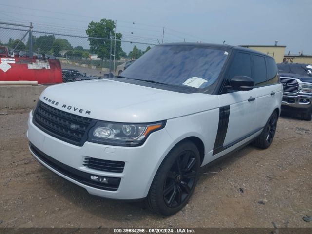 SALGS2KF1GA255274 Land Rover Range Rover 3.0l V6 Turbocharged Diesel Hse Td6