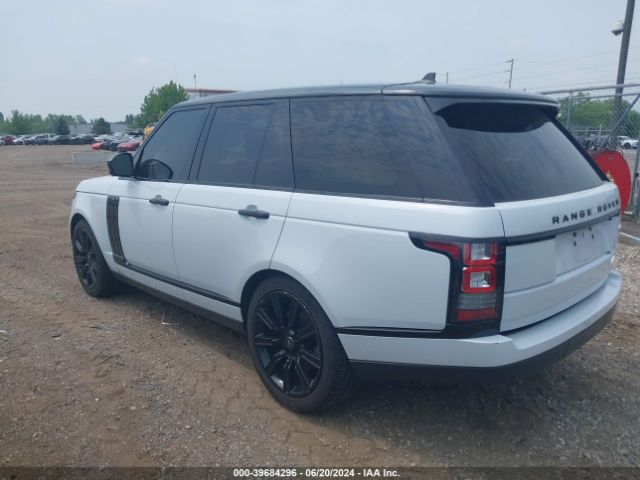 SALGS2KF1GA255274 Land Rover Range Rover 3.0l V6 Turbocharged Diesel Hse Td6
