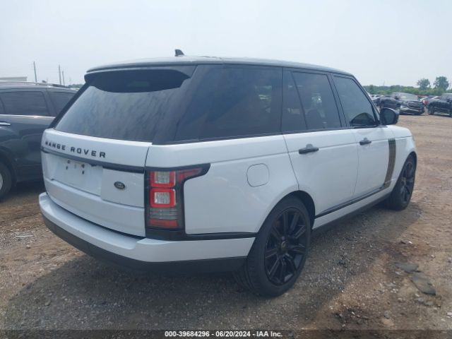 SALGS2KF1GA255274 Land Rover Range Rover 3.0l V6 Turbocharged Diesel Hse Td6