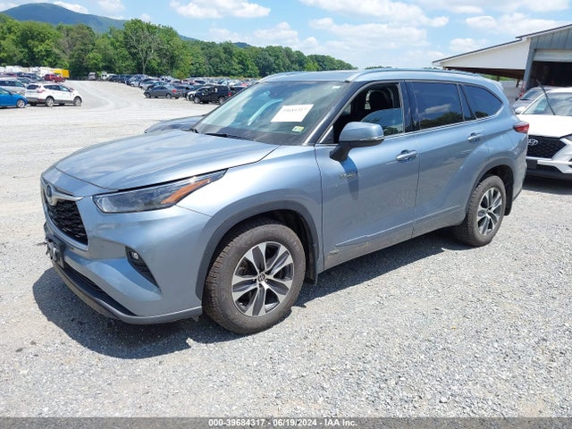 Toyota Highlander Hybrid Xle 2021 5TDHBRCH5MS020959 Image 2