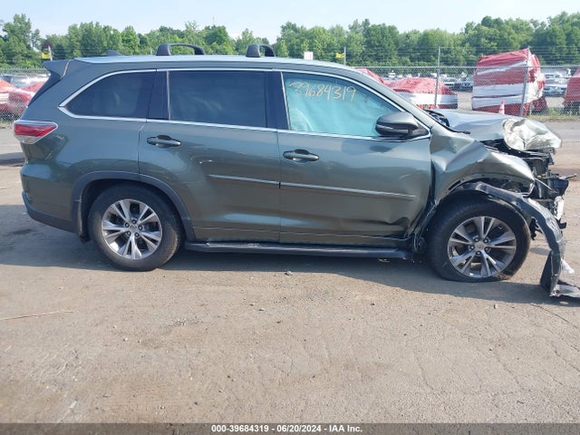 Toyota Highlander Xle V6 2015 5TDJKRFH5FS180095 Image 14