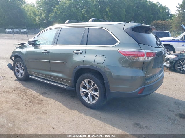 Toyota Highlander Xle V6 2015 5TDJKRFH5FS180095 Image 3