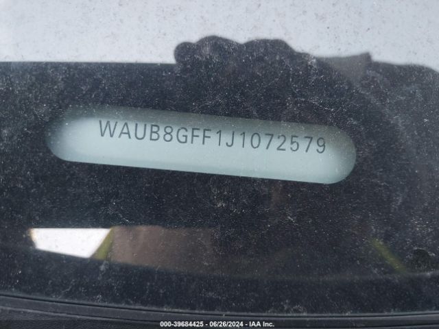 WAUB8GFF1J1072579 Audi A3 2.0t Premium/2.0t Tech Premium