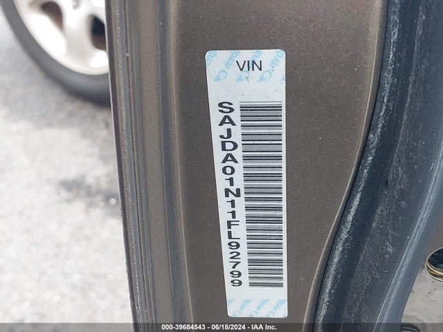 2001 JAGUAR S-TYPE SAJDA01N11FL92799 Photo 8