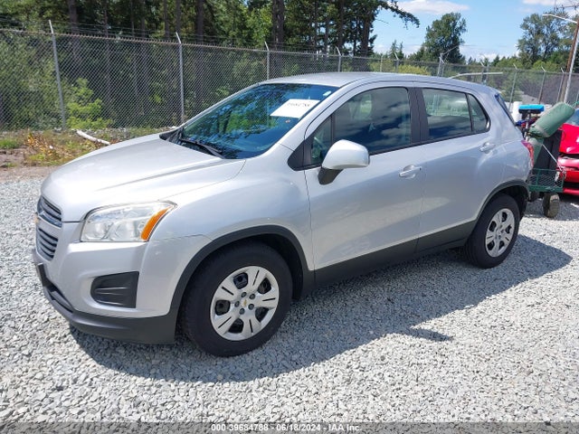 Chevrolet Trax 1ls 2015 KL7CJKSB3FB073135 Image 2