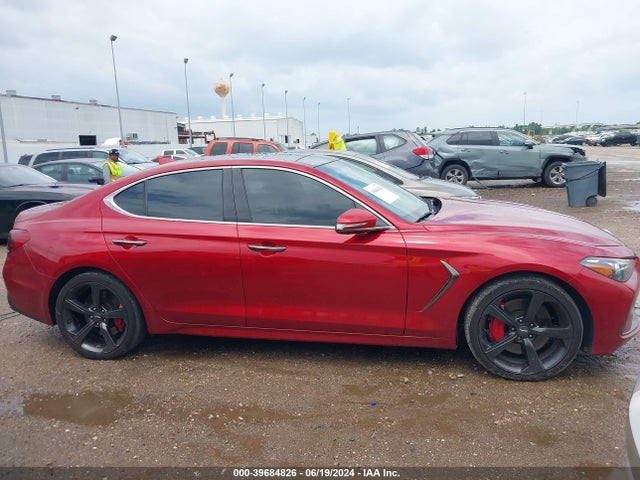 39684826 :رقم المزاد ، KMTG34LE6KU021727 vin ، 2019 Genesis G70 3.3t Dynamic مزاد بيع