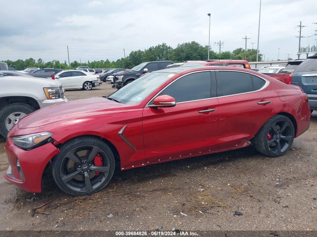 39684826 :رقم المزاد ، KMTG34LE6KU021727 vin ، 2019 Genesis G70 3.3t Dynamic مزاد بيع