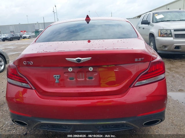 39684826 :رقم المزاد ، KMTG34LE6KU021727 vin ، 2019 Genesis G70 3.3t Dynamic مزاد بيع