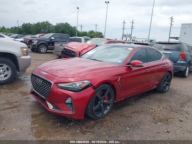39684826 :رقم المزاد ، KMTG34LE6KU021727 vin ، 2019 Genesis G70 3.3t Dynamic مزاد بيع